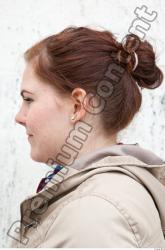 Head Woman Casual Average Street photo references